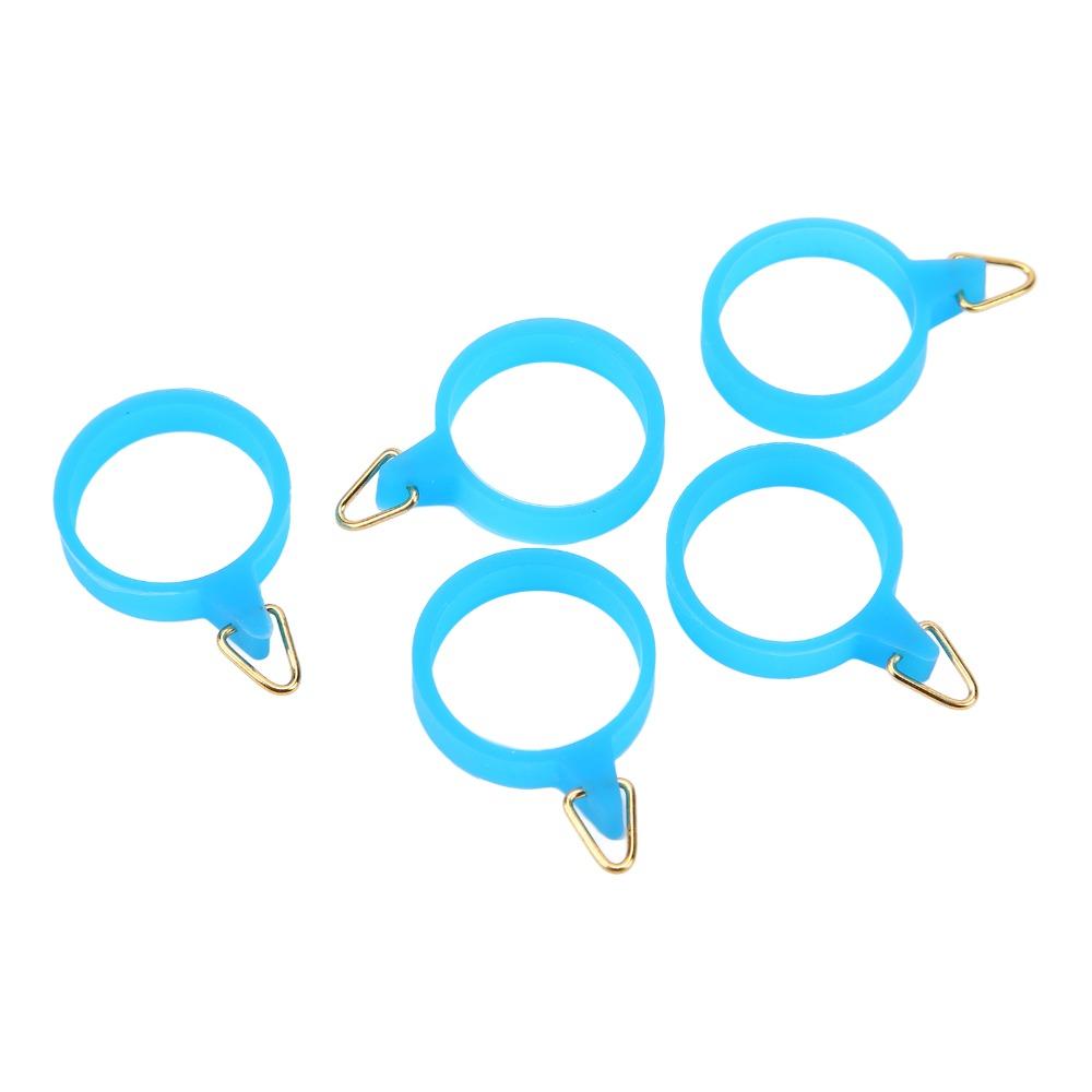 5PCS with Rubber Circle Fishing Rod Hook Holder Fishing Hook Holder  for Outdoor Fishing