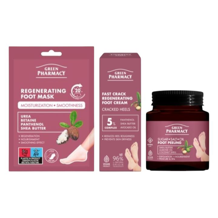 

Набір для догляду за ногами Green Pharmacy максимальна регенерація ALL Foot Care SET