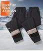 Men's Korean Style Lambskin Pants: Autumn/Winter Warm, Velvet-Lined, Thick, Straight-Cut, Casual, Trendy.