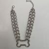 Hip Bone Chain Necklace Delicate Hollow Bone Necklace Adjustable Length Necklace Perfect Gift for Fashionable Youth