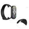 Silicone Strap for Xiaomi Mi Band 9 8 Strap NFC Sports Rubber Bracelet Wristband Pulseira Correa Smart for Mi Band 8/9 Accessory