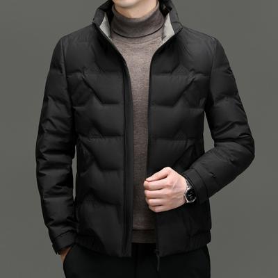 Doudoune pour homme nouvelle hiver multicolore col montant à la mode et polyvalente 90 duvet de canard blanc veste homme