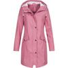 Giacca da Escursionismo Impermeabile Tong Boke Autunnale Nuova Collezione per Donna Lunghezza Lunga Cappotto da Esterno