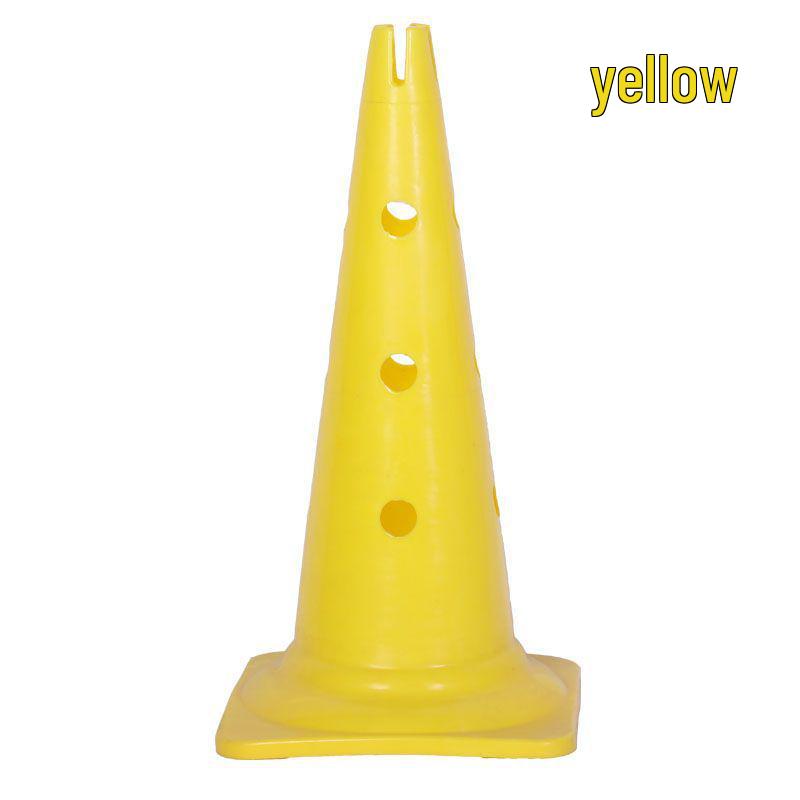 

Футбольный конус для ловкости со встроенным динамиком: Логотип Ведро Маркер препятствия для тренировок и упражнений жёлтый