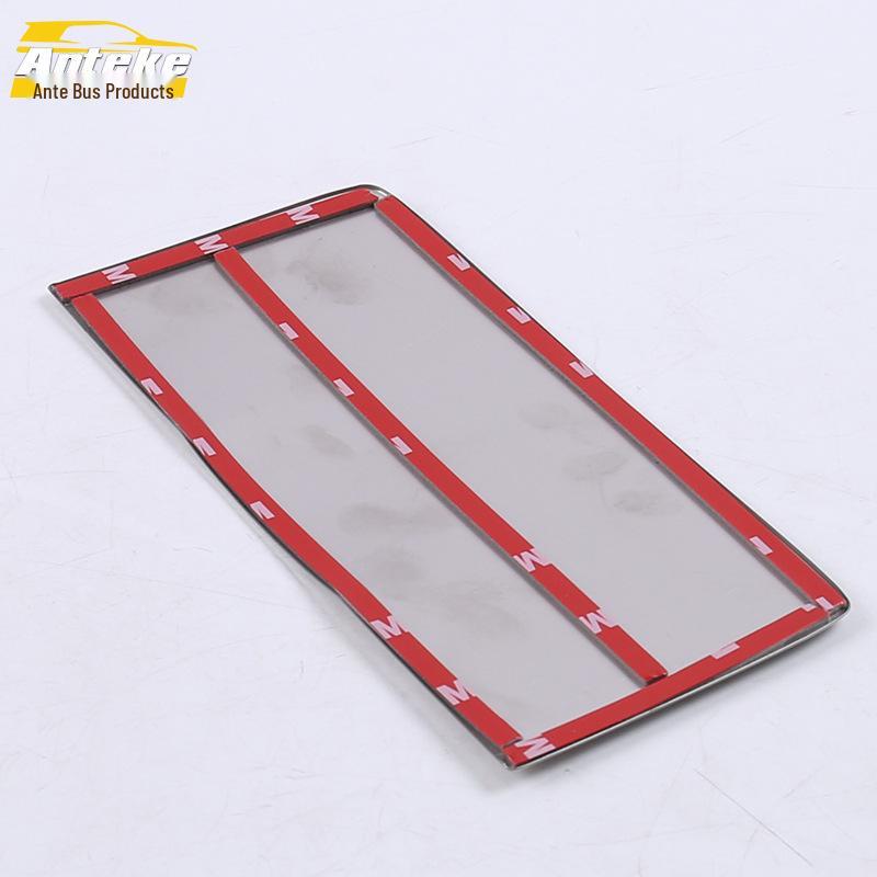 K2 Glasses Case Decorative Panel: Stainless Steel Roof Light Patch Accessory.