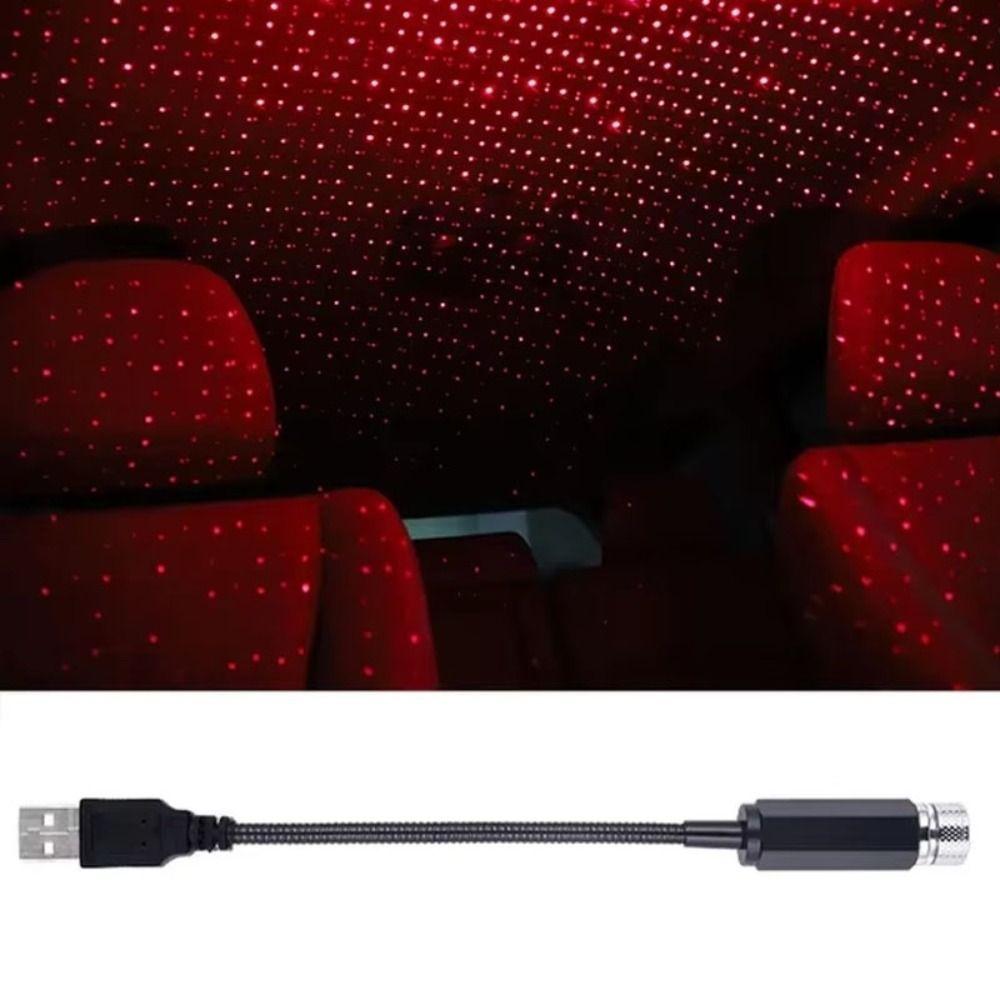 360° LED Car Roof Light Mini LED Galaxy Lamp Decorative Lamp Star Night Light  Room Ceiling