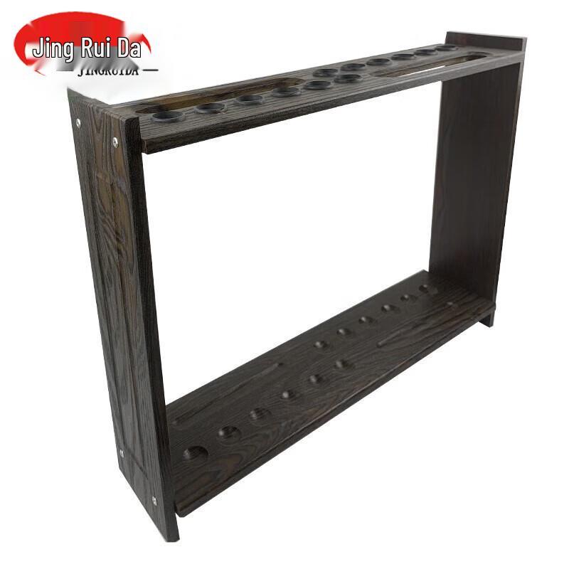 JINGRUIDA 12-Hole Billiard Cue Rack