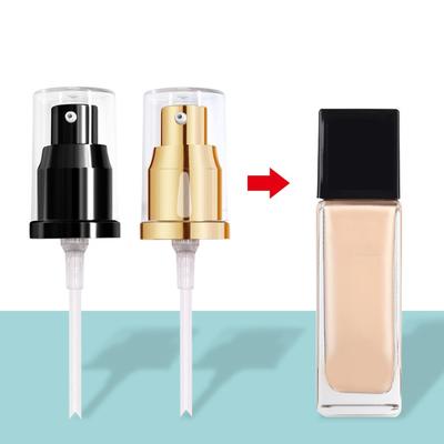 1Pc Liquid Foundation Pump Fluid With Button Protect Lock No Leaking Makeup Tool