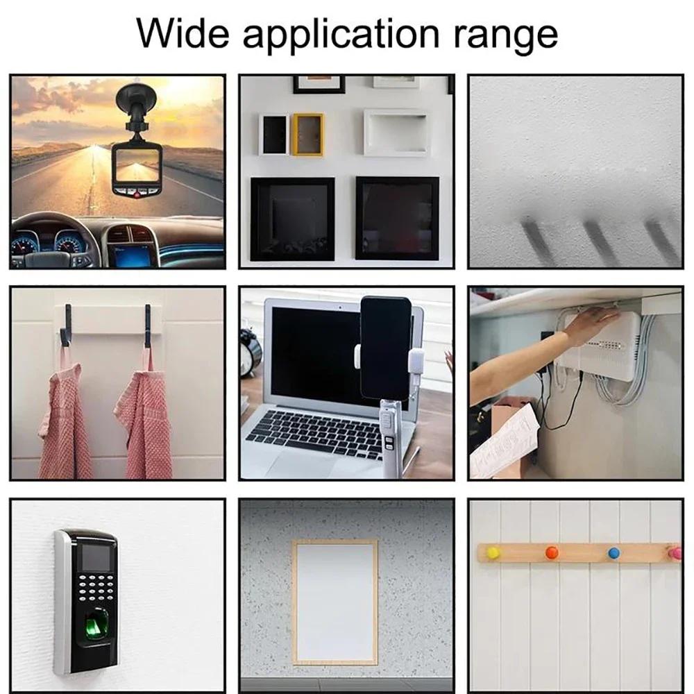 Super Strong Double Sided Adhesive Tape Reusable Nano Traceless Wall Stickers for Bathroom Kitchen Transparent Waterproof Tapes