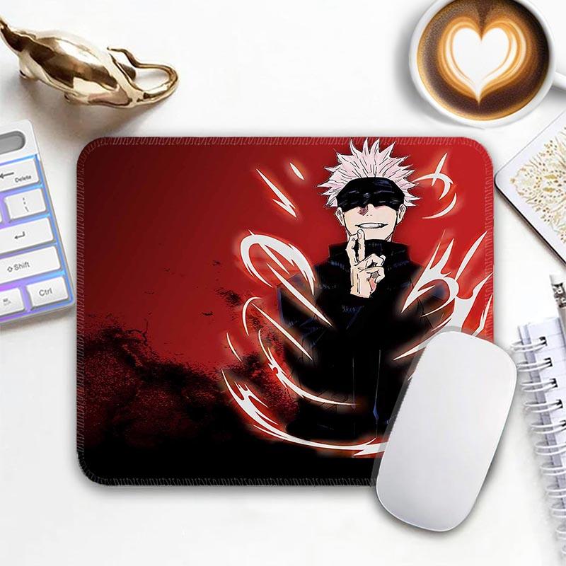 

Ігровий килимок для миші Satoru Gojo Jujutsu Kaisen, стандартний, маленький, для подорожей, нековзкий, офісний 30x25cm