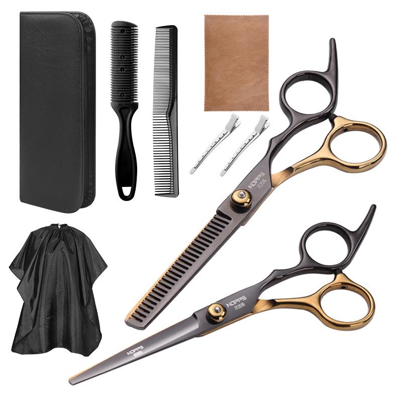 Stainless Steel Hairdressing Scissors & Thinning Shears Set for Cutting and Styling