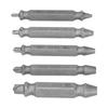 5Pcs Headless Screw Remover Double Heads Metal Bolt Extractor Tool Kit with Plastic Box