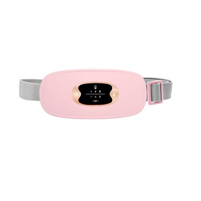 Electric Heating Menstrual Vibration Pad Belt For Period Pain Relief Cramps Warm Lady Uterus Belt