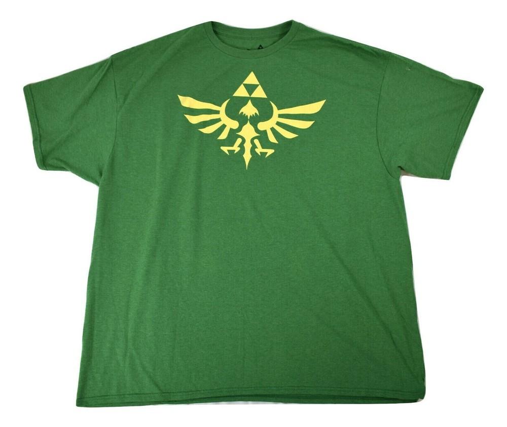 Legend Of Zelda Mens Skyward Sword Triforce Symbol Tee Shirt New
