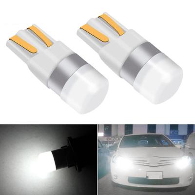 Duochongyuzhou 2 szt. 3030 SMD T10 W5W LED Auto światła obrysowe samochodu czytanie kopułkowa lampa drzwiowa żarówka