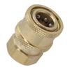 High Pressure Water Pistol Adapter Quick Connector /Copper