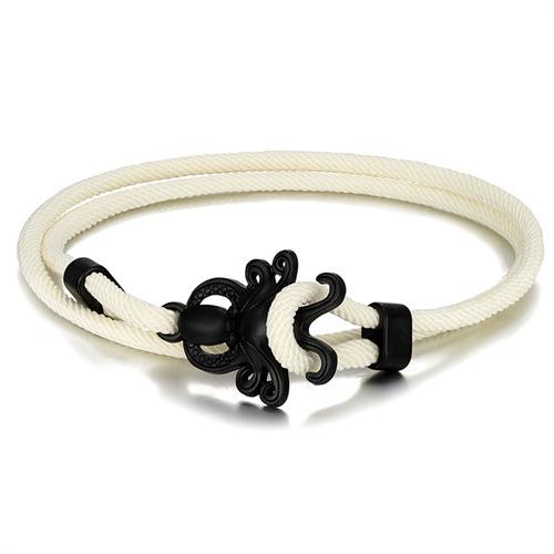 Colored Milan Rope Adjustable Hand Rope Black Octopus Multilayer Bracelet Beach Wind Vacation Wind