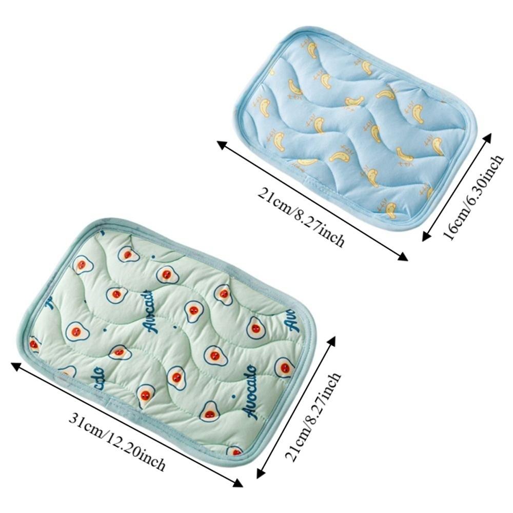 Breathable Hamster Cooling Mat Soft Small Pet Cooling Pad Sleeping Mat Mini Pet Ice Mat Rabbit