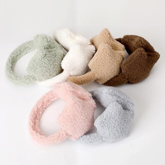 Earmuffs Star-Shaped Design Ultra-Soft Plush Warm Winter Earmuffs Cold Wind Ear Muffs Ear Protection Fuzzy