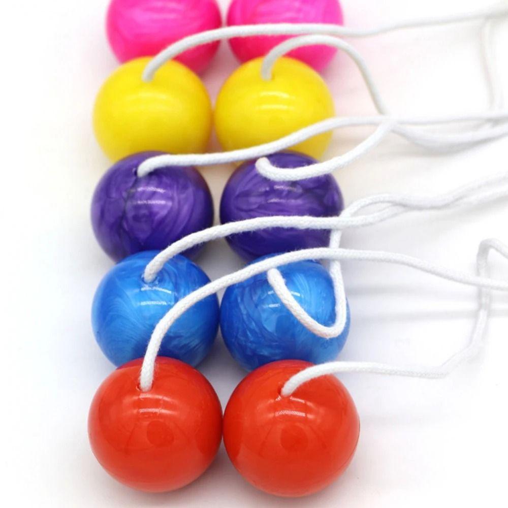 6Pcs Novelty Collision Ball Toy Random Color Children's Park Balls  Educational Toys