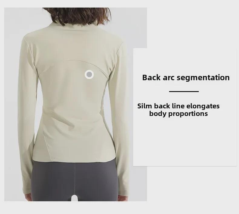 Women's Windproof Yoga Cardigan: Quick-Dry, Breathable, Long Sleeve Fitness Jacket for Autumn/Winter