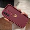 Simple Love Phone Case Suitable for Samsung for Galaxy S26 S25 S24 S23 S22 S20 FE Ultra Plus 5G Anti Drop Back Cover