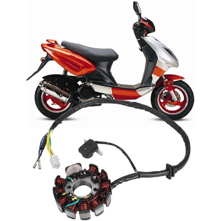 Aramox Ignition Stator Magneto Wire Coil 11 Pole Coils Stator Magneto Generator Fit for Gy6 Scooter Engines