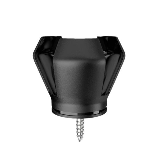 Golf Ball Picker Lightweight Portable Three Claws Clamp Design Threaded Installation Versatile Club Tail Ball Collector