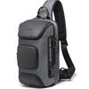 Bange Anti-Theft New Multifunction Crossbody Bag For Men Shoulder Messenger Bags Male Waterproof Short Trip Chest Bag Pack
