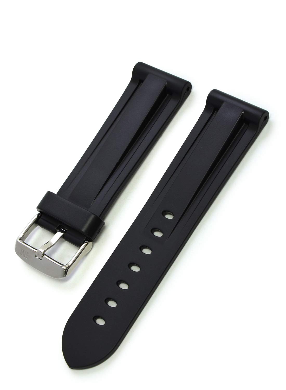 

MORELLATO Rubber Watch Strap, Fully Waterproof, MARINER, 24mm, Black, with Replacement Tool [Official Import] U2859198019024M