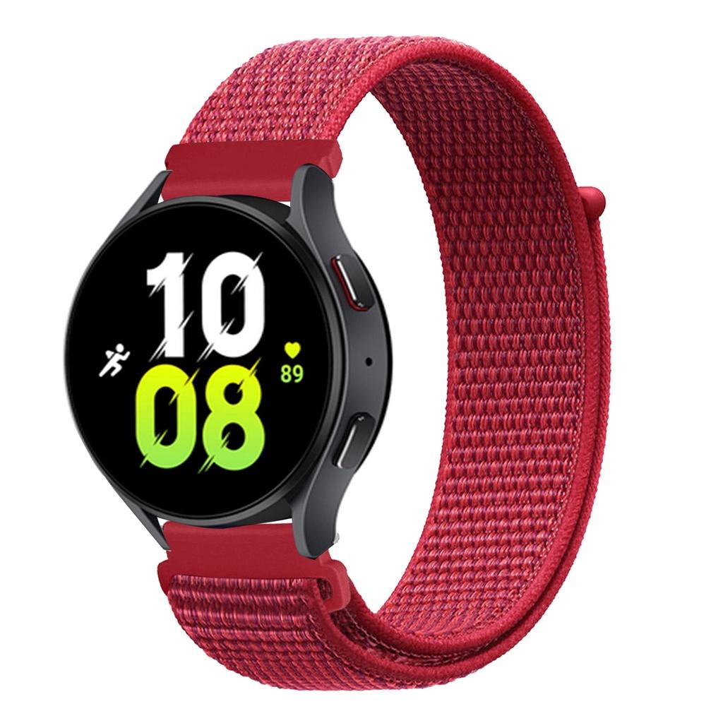 20mm Nylon Loop Strap For Samsung Galaxy Watch 7 FE 6 5 4 40mm 44mm 5Pro Watchband Belt Replacement Band