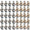 WWII Military Building Block Figures: Special Forces, Eighth Route Army, German & Soviet Army Toy