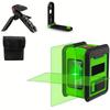 2-Line High Precision Portable Laser Level with Infrared Automatic Leveling for Indoor & Outdoor Use