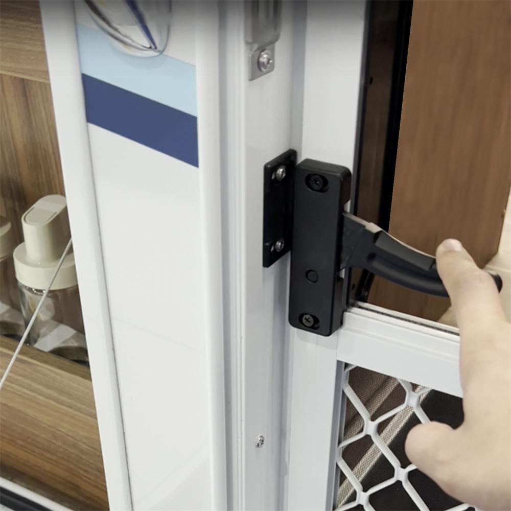 Screen Door Latch Right Hand Handle Kit For RV Camper Motorhome Travel Trailer