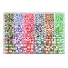 1890Pcs Jewelry Making Bead DIY Crafts Elegant Spacer Beads with Holes DIY Bead