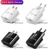 3AQC3.0 European Standard USB Fast Charger, Quickcharge 3.0 Mobile Phone Portable.