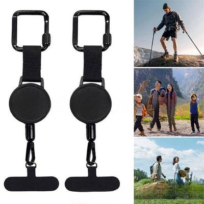 Outdoor Anti-theft Retractable Phone Lanyard, Anti-theft Phone Tether, Prevent Drops, For Travel&Hiking Prevent Falling Lanyard