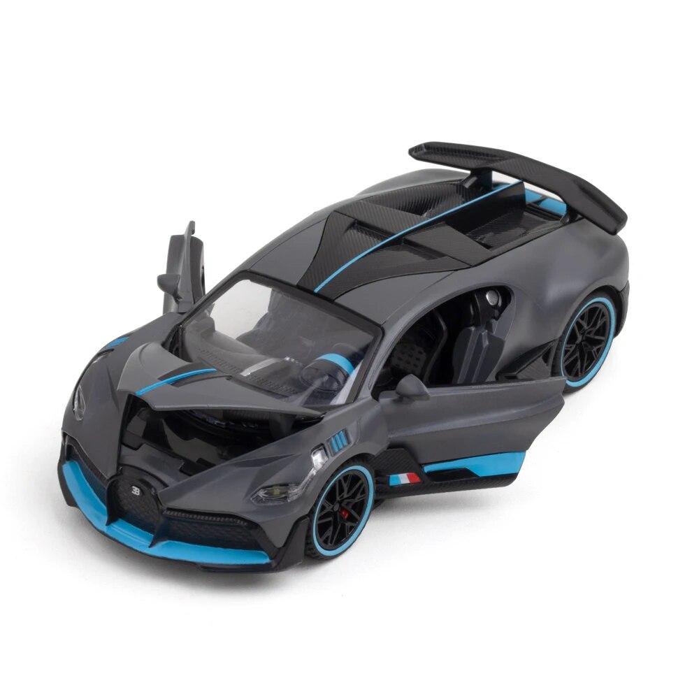 

Model for Bugatti Metal Vehicle Racing Alloy Model Car Miniature Diecast 1:32 чёрный