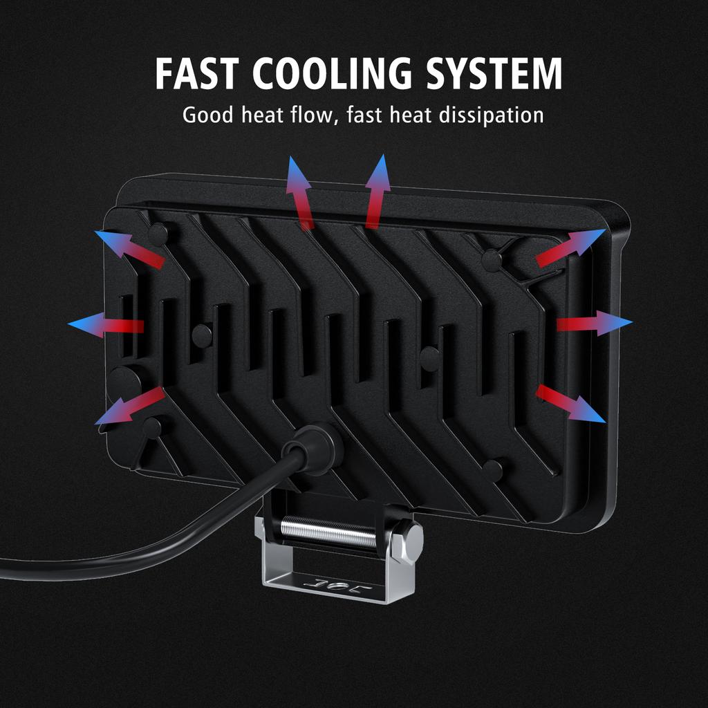 4 Inch Car Roof Light 32 Lamp Beads Front Bumper 32W LED Light Off-Road Tractor