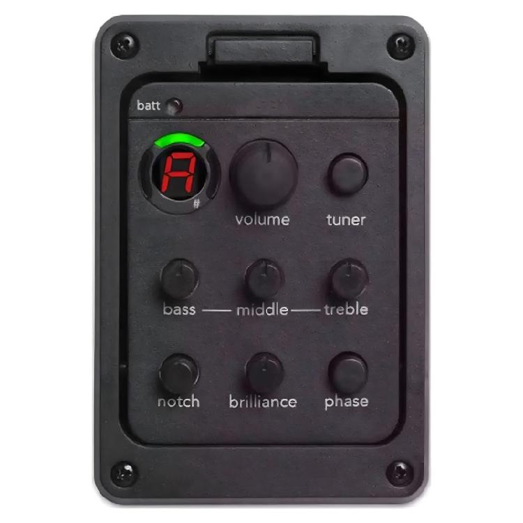 201 Mic Blend Preamp EQ Tuner Acoustic Guitar Preamp Pickup Equalizer Guitar Piezo Pick Guitar Tuner Equalizer Systems