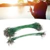 100PCS with Snaps Fishing Wire Leaders Steel Leader Wire Portable Wire Leaders  Fishing Accessories