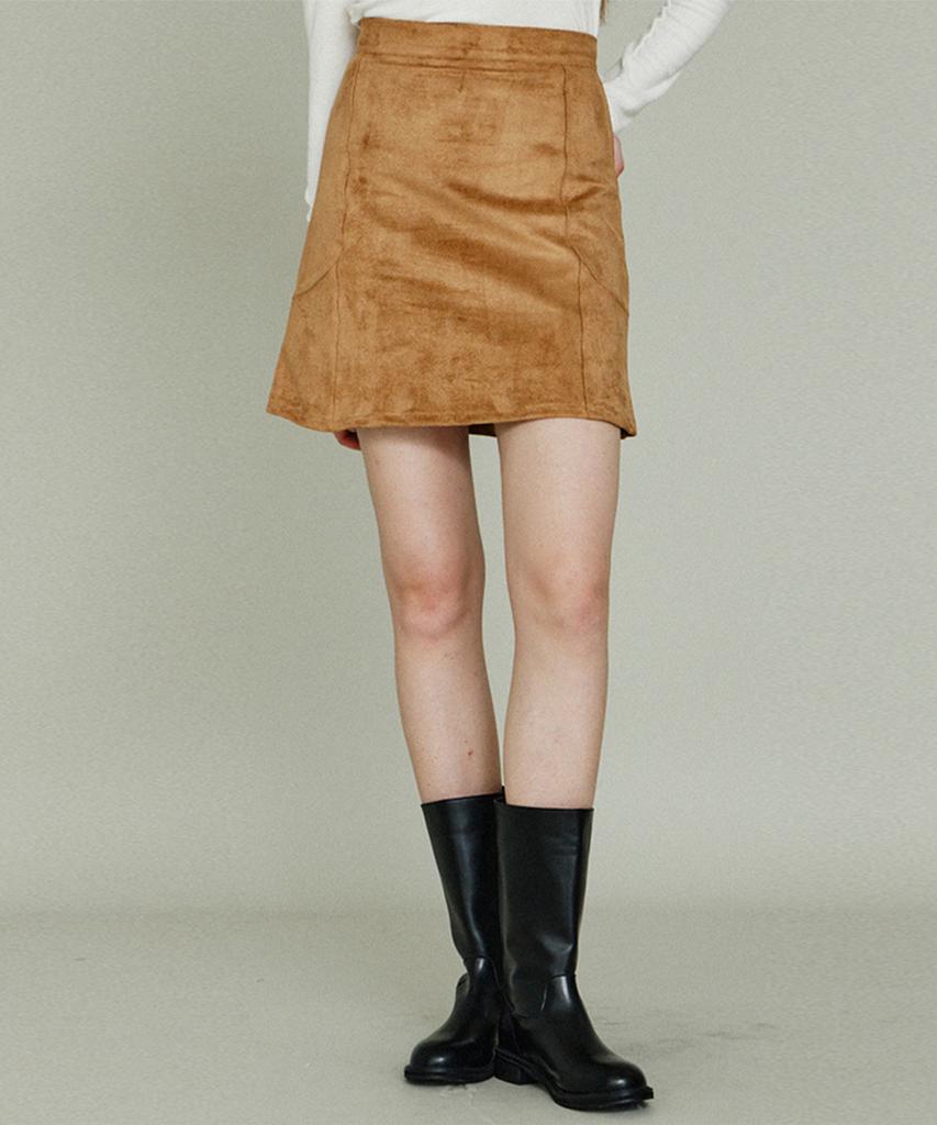 ITOV SEOUL Mermaid Suede Skirt