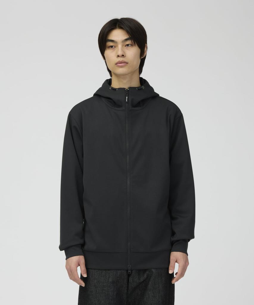 Snow Peak Wind Block Tricot Zip Parka UV CHARCOAL S (Windproof, Moisture-wicking, Quick-drying, Protection)