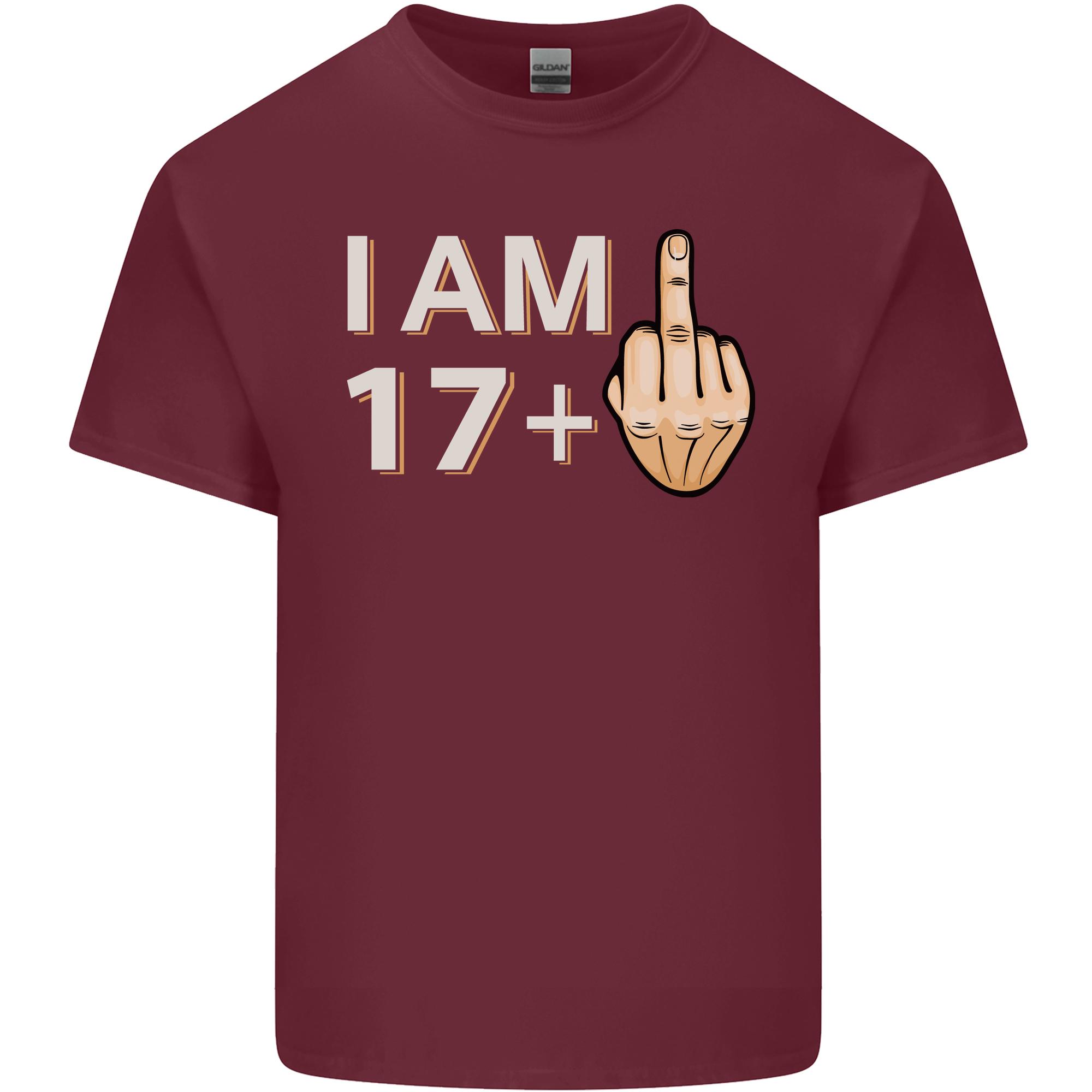 18th Birthday Funny Offensive 18 Year Old Unisexs Light Cotton TShirt S