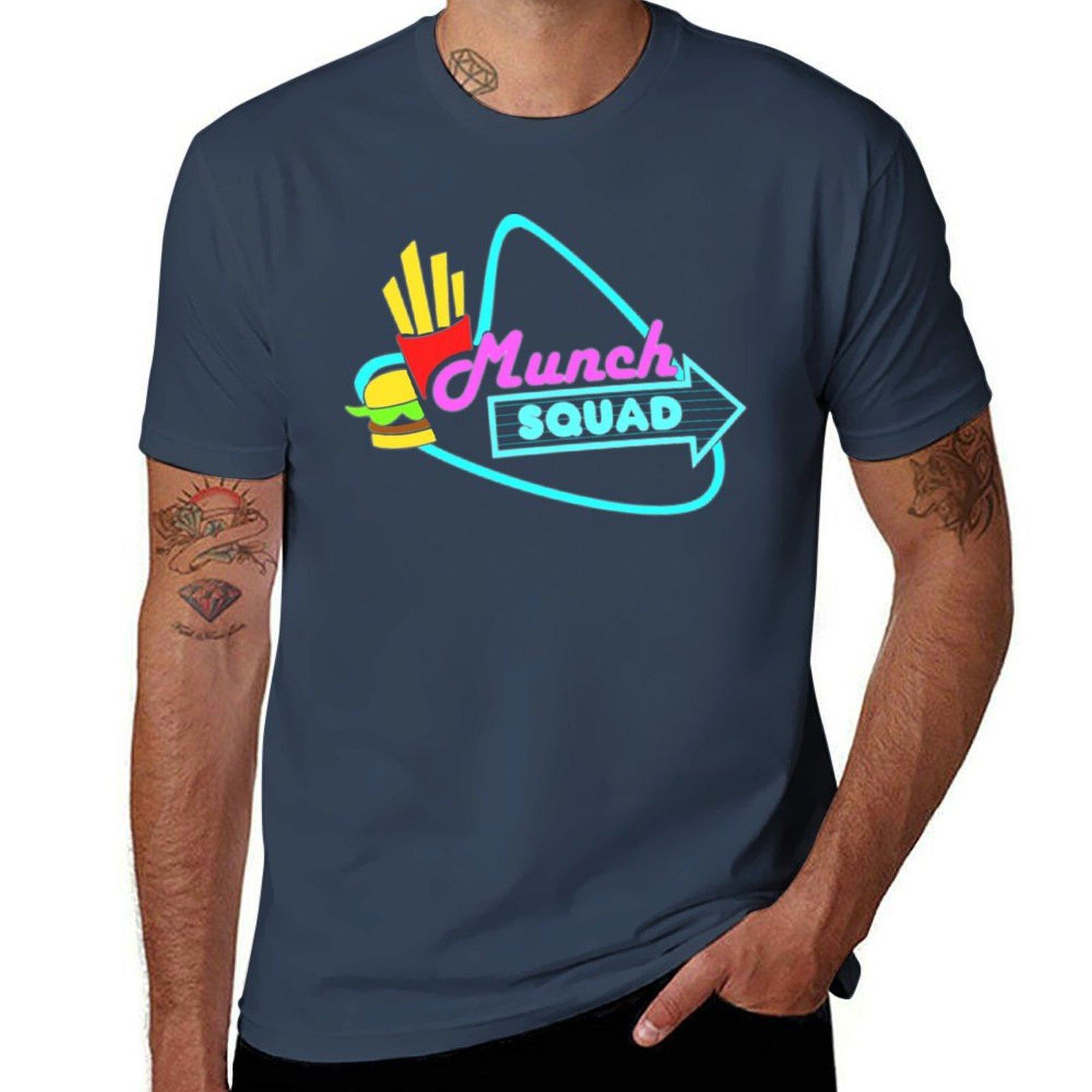I Wanna Munch (squad) TShirt Large Size Basic Casual TShirt S