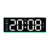 Creative LED simple large-screen electronic clock Living room clock Features ambient light Multifunctional clock 1111 Mute