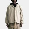 Fear of God Essentials Coaches Jacket Silver Cloud Men Outerwear Grey 202BT232012F