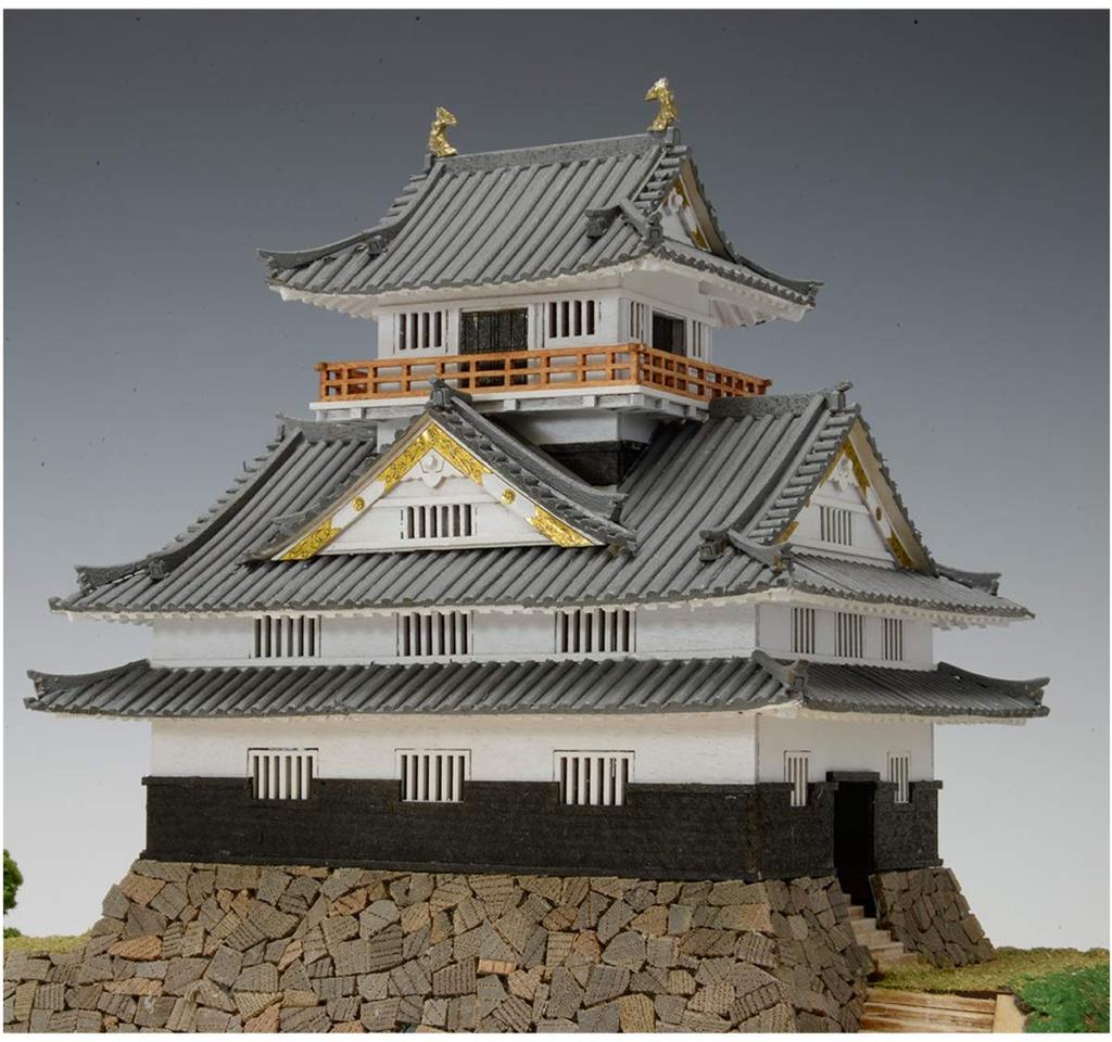 Woody Joe Gifu Castle Wooden Model Assembly Kit 1/150