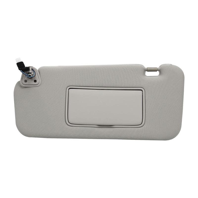 Car Interior Sun Visor With Mirror and Light Grey Beige Sun Shade for Nissan Murano 2009 2010 2011 2012 2013 2014  96401-1AA1B