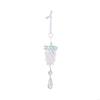 Acrylic Pinecone Ornament Transparent Hanging Decoration For Christmas Tree Window Wall